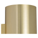 Dizajnové nástenné svietidlo zlaté okrúhle 2-svetlo - Sab Honey