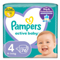 PAMPERS Active Baby GP (9-14kg) 76 ks