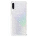 Odolné silikónové puzdro iSaprio - Abstract Triangles 03 - white - Samsung Galaxy A30s