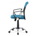 Kancelárska stolička MESH KA-V202 Modrá,Kancelárska stolička MESH KA-V202 Modrá