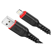 Kábel HOCO VICTORY X59, USB na Lightning 8-pin 2,4A , 1m, čierny