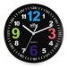 Nástenné hodiny MPM, 3686.90- čierna, 20cm