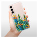 Odolné silikónové puzdro iSaprio - Exotic Flowers - Samsung Galaxy S22+ 5G