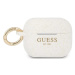 Obal Guess GUAPSGGEH AirPods Pro cover white Silicone Glitter (GUAPSGGEH)