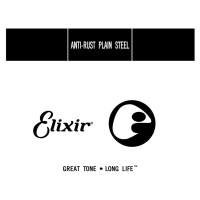 Elixir Anti-Rust Plain Steel Single .012