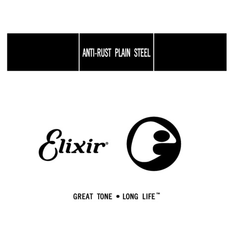 Elixir Anti-Rust Plain Steel Single .012