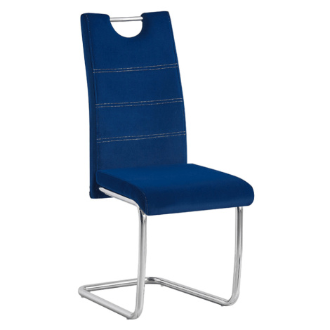 Jedálenská stolička ABIRA NEW Modrá Tempo Kondela
