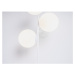 Biele nástenné svietidlo Bobler - CustomForm