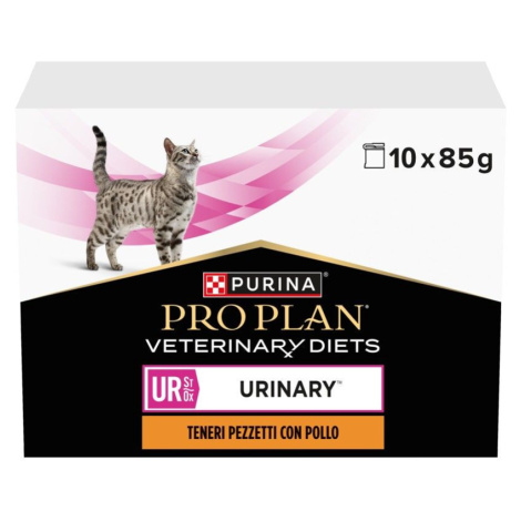 Purina Pro Plan Veterinary Diets Feline – UR St/Ox Urinary Chicken 10 x 85 g