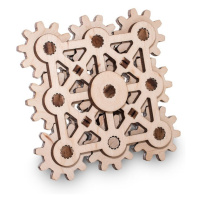 Malé drevené mechanické 3D puzzle - Twister maxi