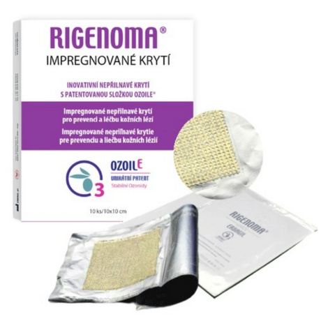 RIGENOMA Impregnované nepriľnavé krytie 10 kusov