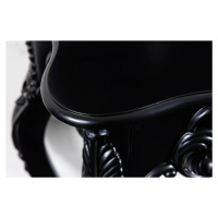 LuxD Dizajnová konzola Kathleen 85 cm čierna