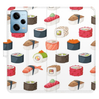 Flipové puzdro iSaprio - Sushi Pattern 02 - Xiaomi Redmi Note 12 Pro 5G / Poco X5 Pro 5G