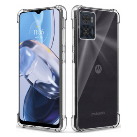 Silikónové puzdro na Motorola Moto E22/E22i Tech Protect Flexair transparentné