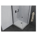 MEXEN/S - Pretória sprchovací kút 90x70, transparent, čierna + sprchová vanička vrátane sifónu 8