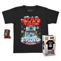Funko Pocket POP! & Tee: Star Wars - Holiday R2D2 (MT) L (detské)