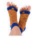 HAPPY FEET Adjustačné ponožky orange/blue veľkosť M