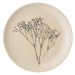 Hnedý dezertný kameninový tanier ø 22 cm Bea – Bloomingville