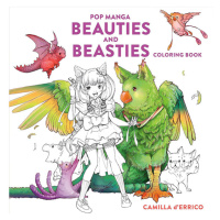 Watson-Guptill Publications Pop Manga Beauties and Beasties Coloring Book