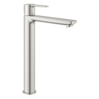 Vysoká umývadlová batéria GROHE Lineare bez výpuste supersteel 23405DC1