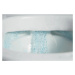 Kielle - Gaia Závesné kompaktné WC s doskou SoftClose, Rimless, biela 30115001