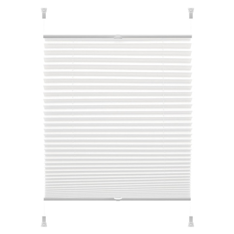 Biela roleta 72,5x150 cm Plisé Verona Termo – Gardinia