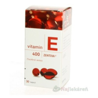 Vitamin E 400-Zentiva cps.mol.30 x 400 mg