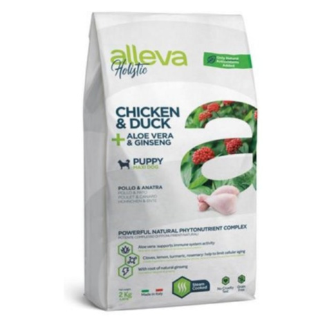 Alleva HOLISTIC dog puppy & junior maxi chicken 2kg