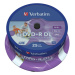 DVD+R Verbatim 8,5 GB (240min) DL 8x Printable 25-cake NON-ID
