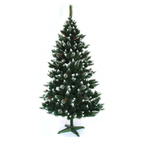 domtextilu.sk Vianočný stromček s imitáciou snehu na vetvičkách s výškou 220 cm 11850