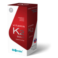 BIOMIN Vitamín K2 solo 30 kapsúl