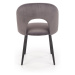 HALMAR K384 jedálenská stolička sivá / čierna