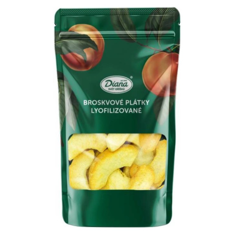 Lyofilizované plátky broskýň 30g - Diana - Diana