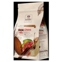 Cacao Barry Origin čokoláda Ghana mléčná 40% 1kg - CACAO BARRY