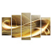 Viacdielny obraz GOLDEN FEVER 62 110 x 60 cm