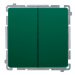Prepínač sériový (5) 10AX/250V (SS) zelený SIMON Basic (simon)