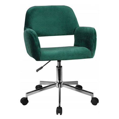 Expedo Kancelárska stolička KORAD FD-22, 53x78-90x57, zelená