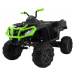 mamido Detská elektrická štvorkolka ATV XL černo zelená