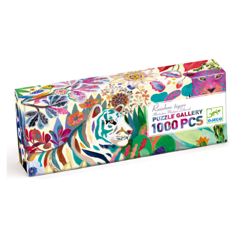 Puzzle - Dúhový tiger - 1000 ks DJECO