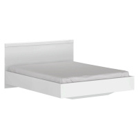 KONDELA Lindy manželská posteľ 160x200 cm biela