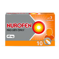 NUROFEN pre deti 60 mg 10 čapíkov
