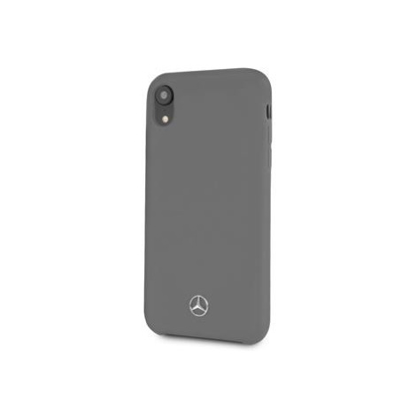 MEHCI61SILGR Mercedes Silicon/Fiber Case Lining Grey pro iPhone XR