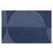 Modrý koberec z vlny Flair Rugs Gigi, 160 x 230 cm