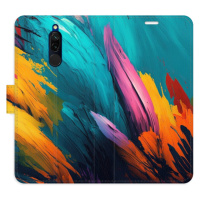 Flipové puzdro iSaprio - Orange Paint 02 - Xiaomi Redmi 8
