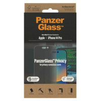 PanzerGlass™ Ultra-Wide Fit Privacy iPhone 14 Pro s inštalačným rámčekom