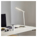 LED lampa na písací stôl Orbit strieborná indukcia