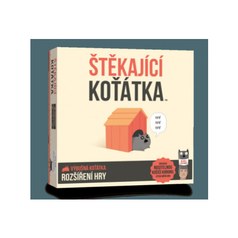 Hra Výbušná koťátka rozšíření: Štěkající koťátka (hra v češtine)
