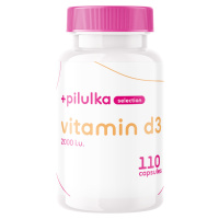 PILULKA SELECTION Vitamín D3 2000 I.U. 110 kapsúl