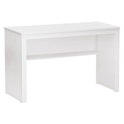 Jednoduchý písací stôl pure - biela