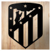 Logo futbalového klubu - Atlético Madrid
